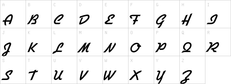 Uppercase characters