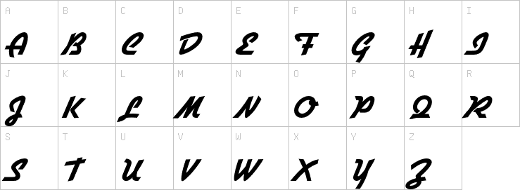 Uppercase characters