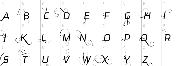 Uppercase characters