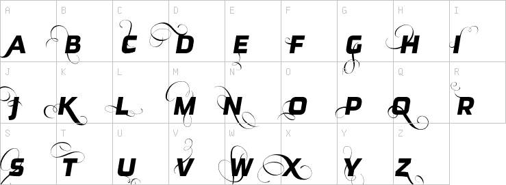 Uppercase characters