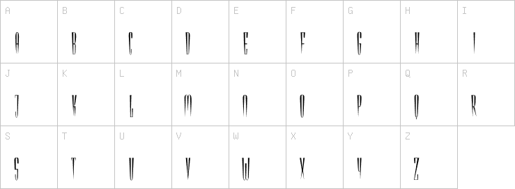 Uppercase characters