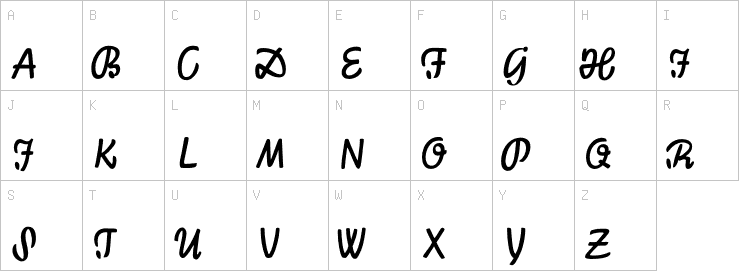 Uppercase characters