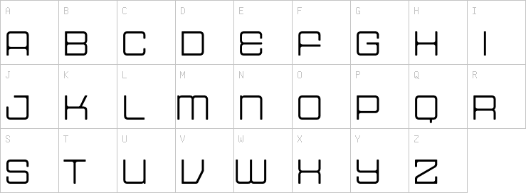Uppercase characters