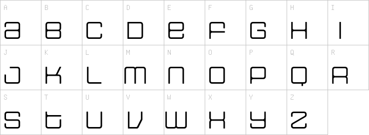 Uppercase characters