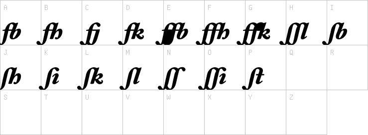 Uppercase characters