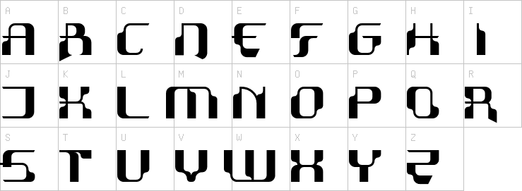 Uppercase characters