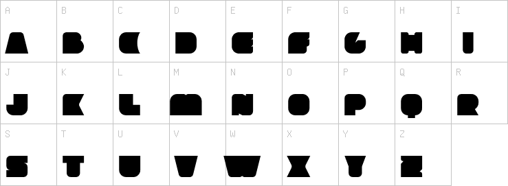 Uppercase characters