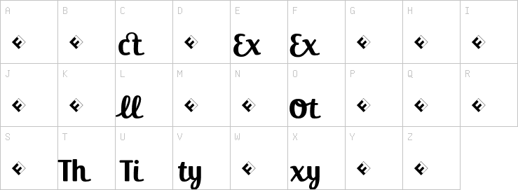 Uppercase characters