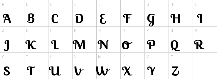 Uppercase characters