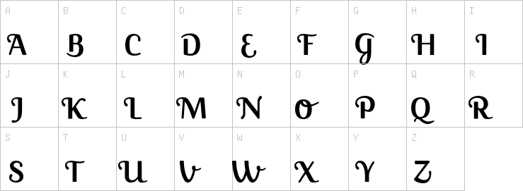 Uppercase characters