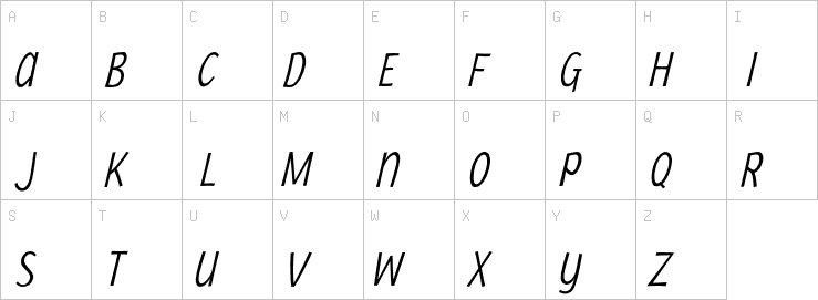 Uppercase characters