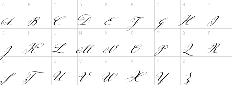 Uppercase characters