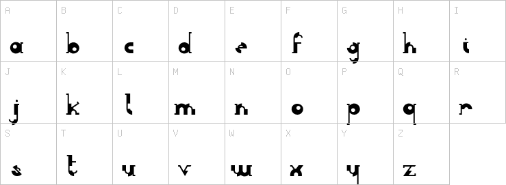 Uppercase characters