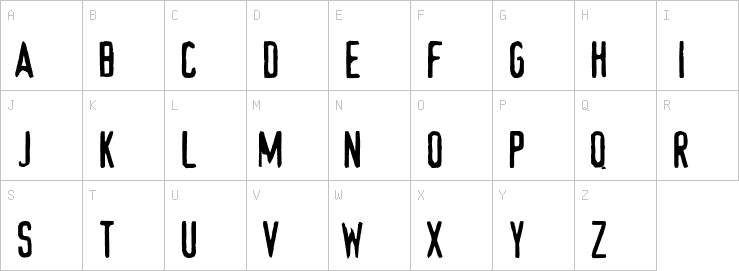 Uppercase characters