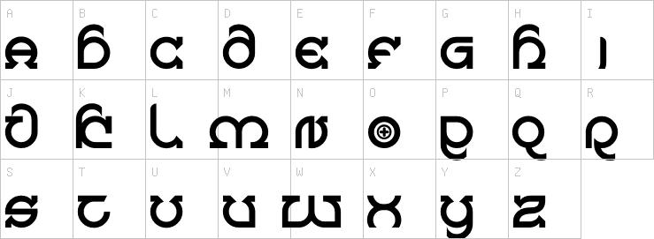 Uppercase characters
