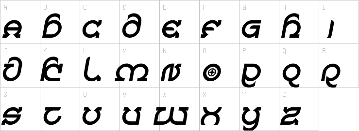 Uppercase characters