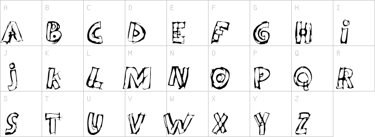 Uppercase characters