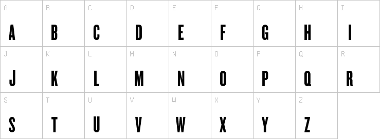 Uppercase characters