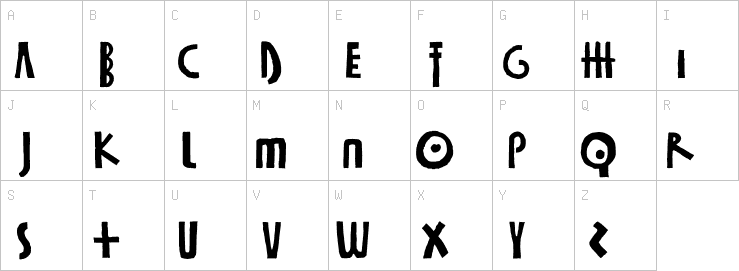 Uppercase characters