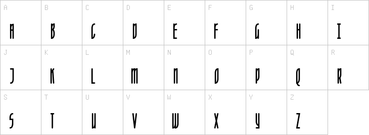 Uppercase characters