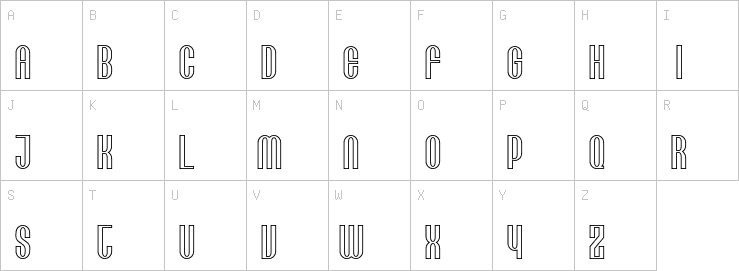 Uppercase characters