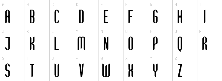Uppercase characters