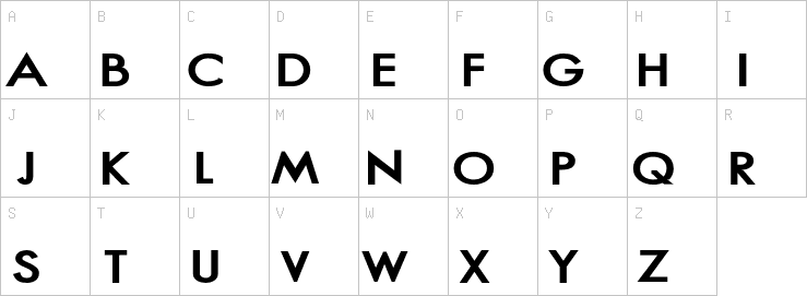 Uppercase characters