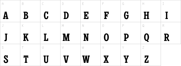Uppercase characters