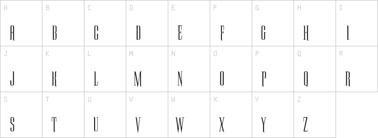 Uppercase characters