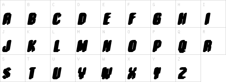 Uppercase characters