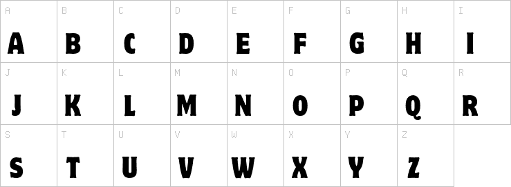 Uppercase characters