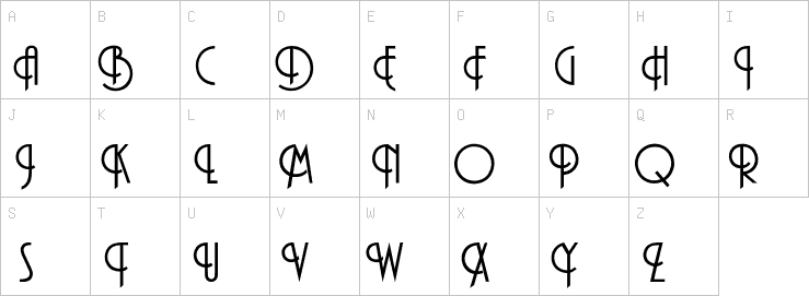 Uppercase characters