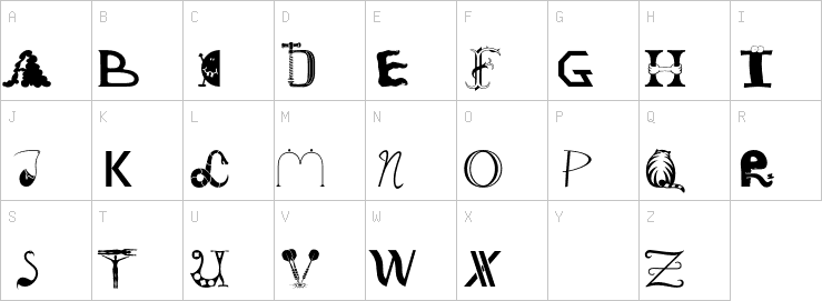 Uppercase characters
