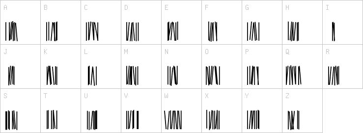 Uppercase characters