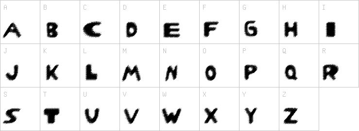Uppercase characters
