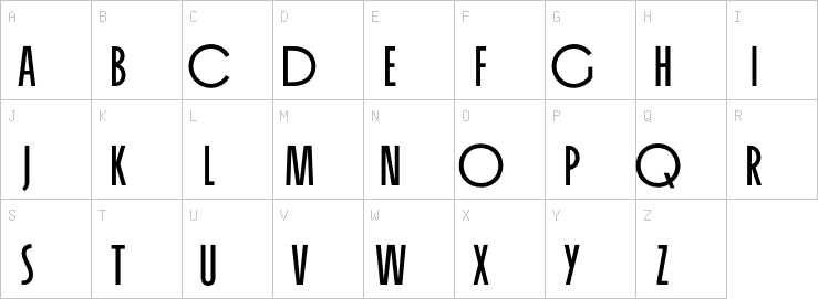 Uppercase characters
