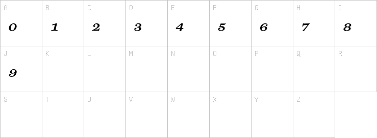 Uppercase characters