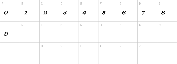 Uppercase characters