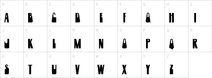 Uppercase characters