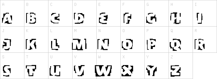 Uppercase characters