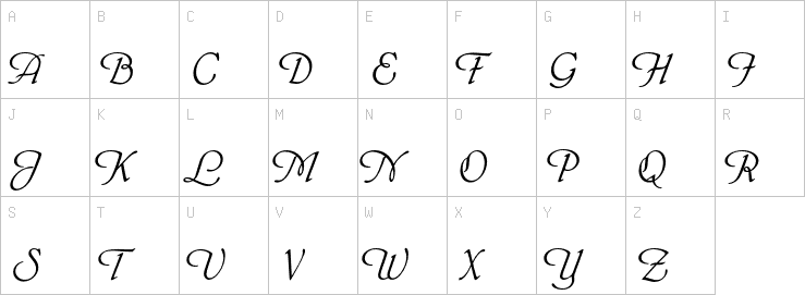 Uppercase characters