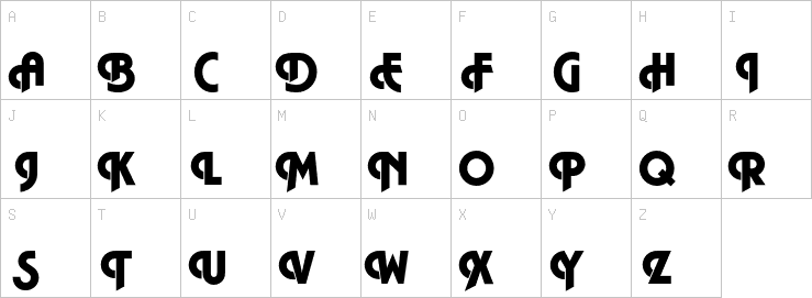 Uppercase characters