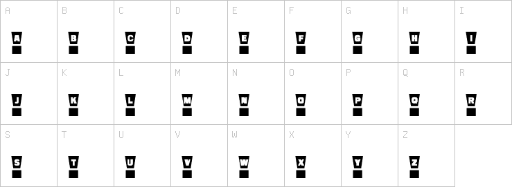 Uppercase characters