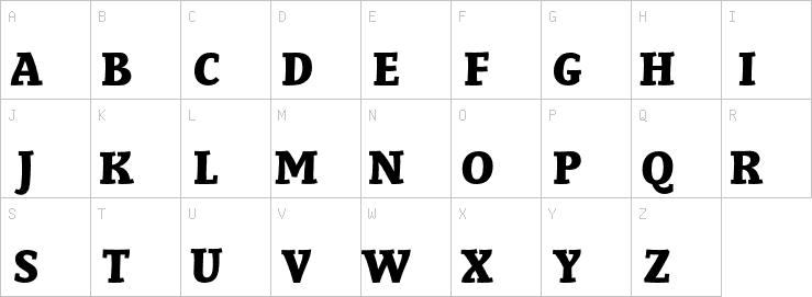 Uppercase characters