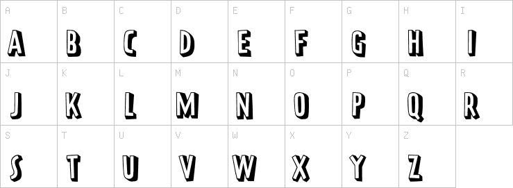 Uppercase characters