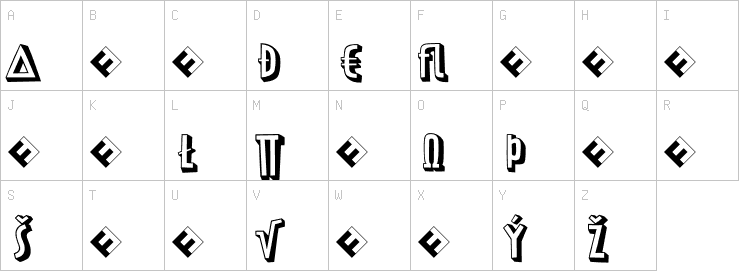 Uppercase characters