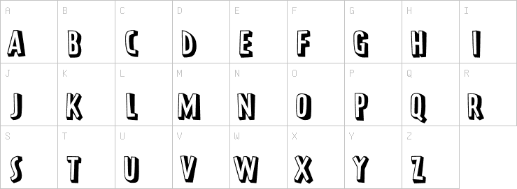 Uppercase characters