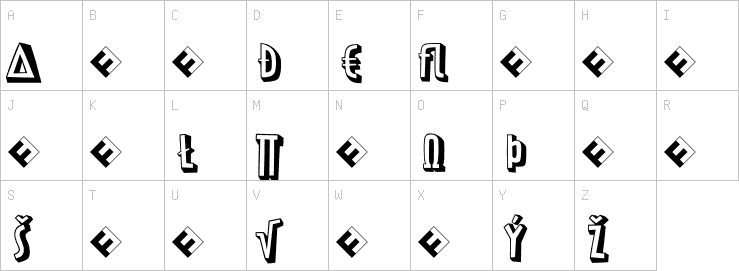 Uppercase characters