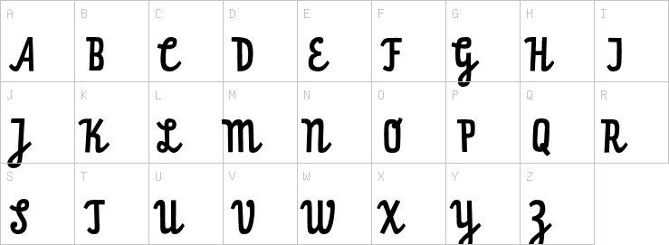 Uppercase characters