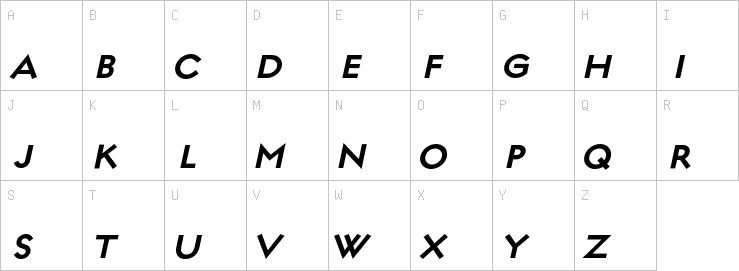 Uppercase characters